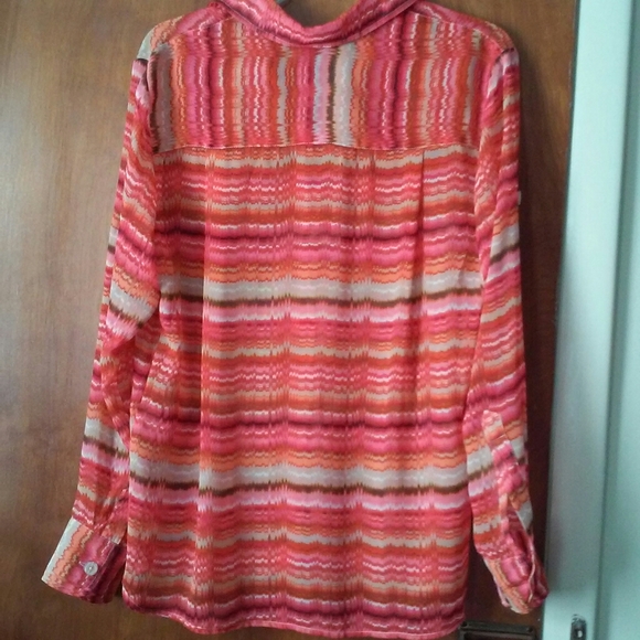 Bellefleur Striped Shirt size m - Picture 2 of 7